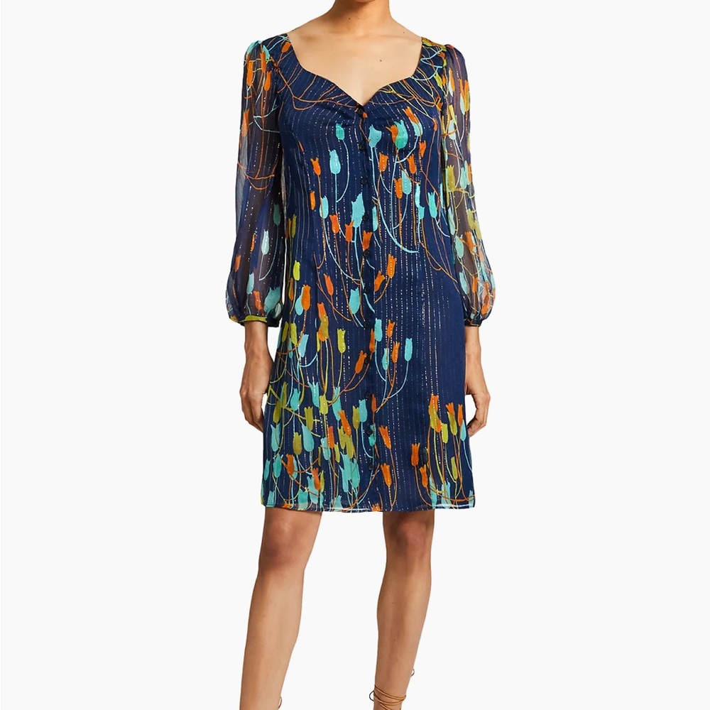 Santorelli Nora Dress Sz 44 - image 1